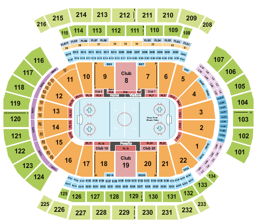 Prudential Center Hockey 2 Seating Chart