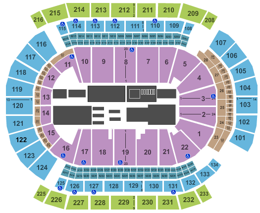 Prudential Center Impractical Jokers-Nitro Seating Chart