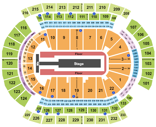 Prudential Center J Balvin Seating Chart