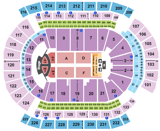 Prudential Center Jonas Brothers Seating Chart
