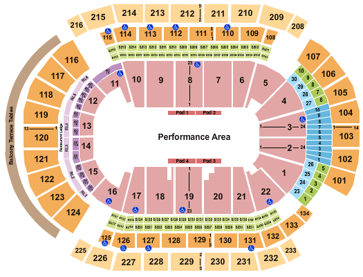 Prudential Center Jurassic World Seating Chart