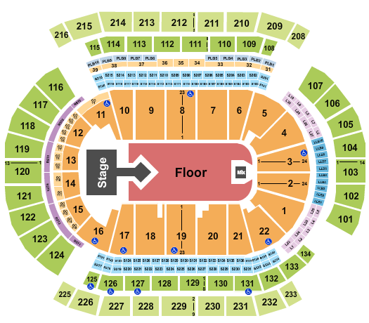 Prudential Center Karan Aujla Seating Chart
