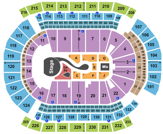 Prudential Center Katy Perry Seating Chart