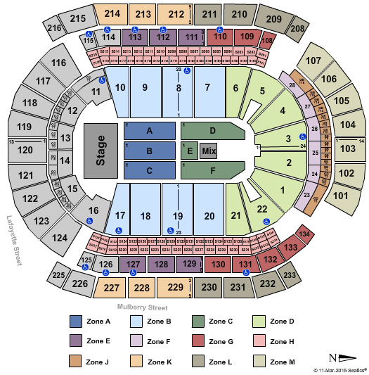 Prudential Center Kevin Hart - IntZone Seating Chart
