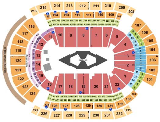 Prudential Center LCS Championship Seating Chart