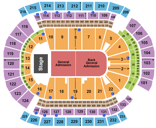 Prudential Center Lana Del Rey Seating Chart