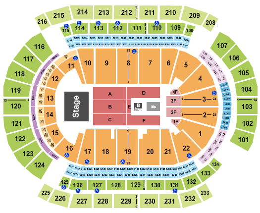 Prudential Center Marc Anthony 2024 Seating Chart