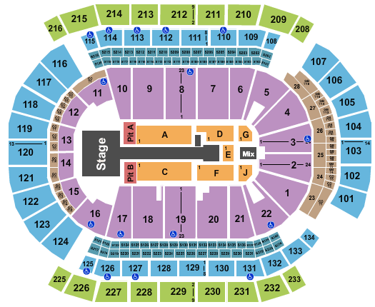 Prudential Center Maroon 5 Seating Chart