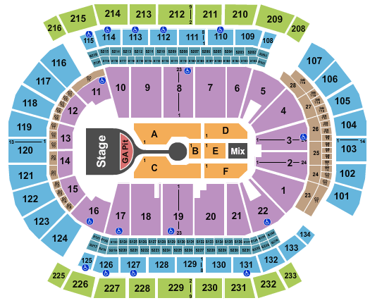 Prudential Center Michael Buble Seating Chart