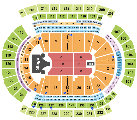 Prudential Center Missy Elliott Seating Chart