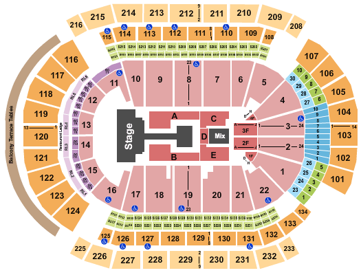 Prudential Center Monsta X Seating Chart