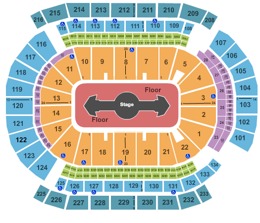 Prudential Center Muse Seating Chart
