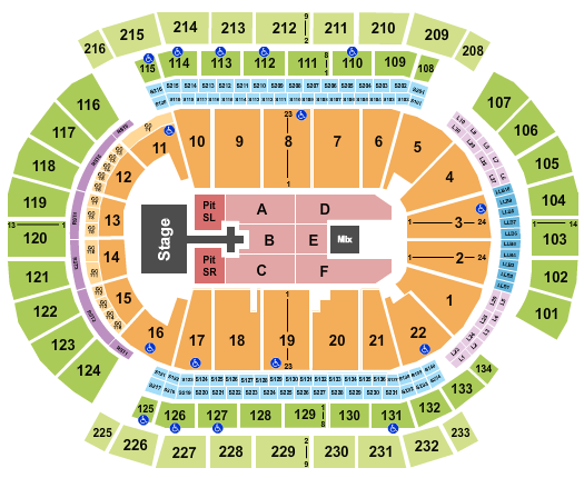 Prudential Center Phil Wickham Seating Chart