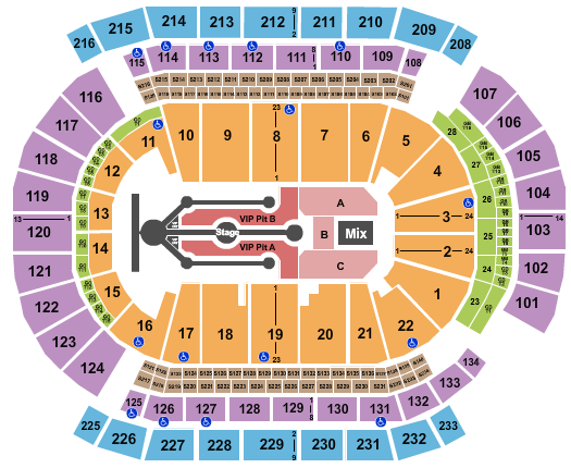 Prudential Center Post Malone 2 Seating Chart