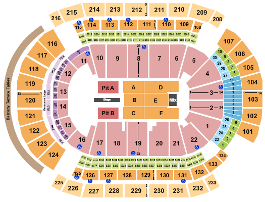 Prudential Center Post Malone Seating Chart