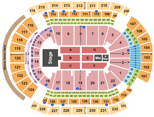Prudential Center Prince Royce Seating Chart