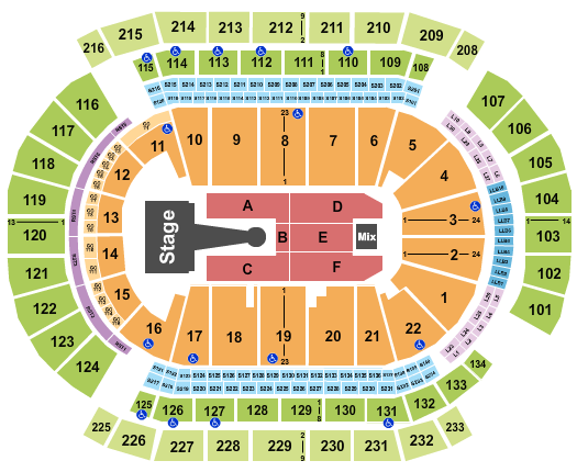 Prudential Center Romeo Santos Seating Chart