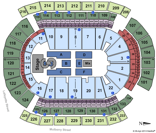 Prudential Center Selina Gomez Seating Chart