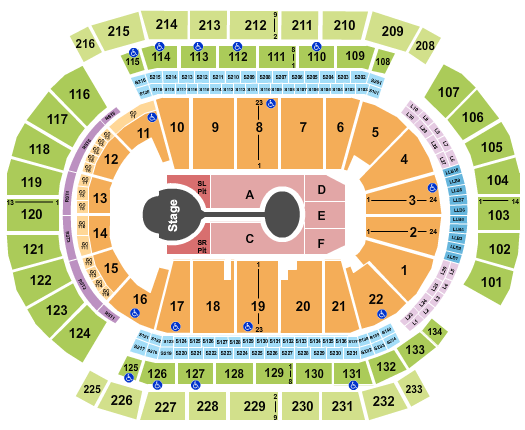 Prudential Center Shawn Mendes 2 Seating Chart