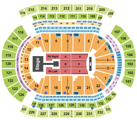 Prudential Center Seating Chart