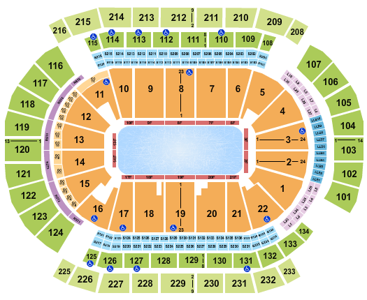 Prudential Center Stars On Ice Seating Chart