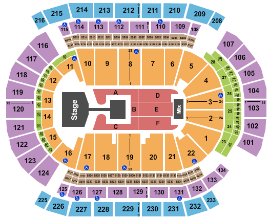 Prudential Center Stray Kids Seating Chart