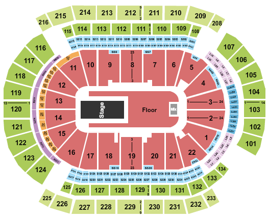 Prudential Center Suga Seating Chart