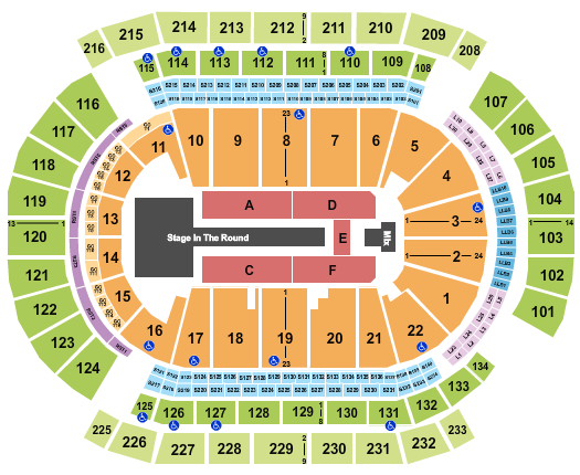 Prudential Center The Fugees Seating Chart