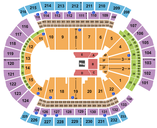 Prudential Center Top Rank Championship Seating Chart