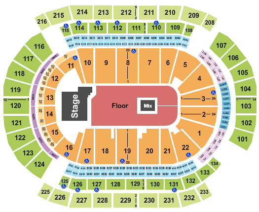 Prudential Center Twenty One Pilots Seating Chart
