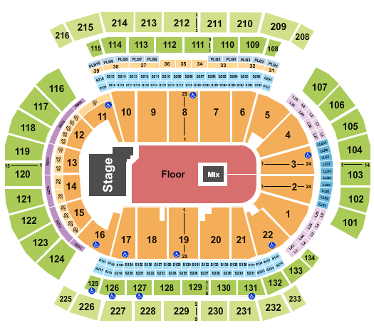 Prudential Center Twenty One Pilots Seating Chart