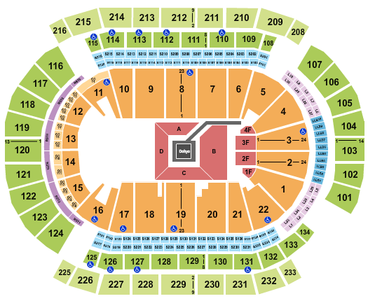 Prudential Center World Championship Sumo 2 Seating Chart