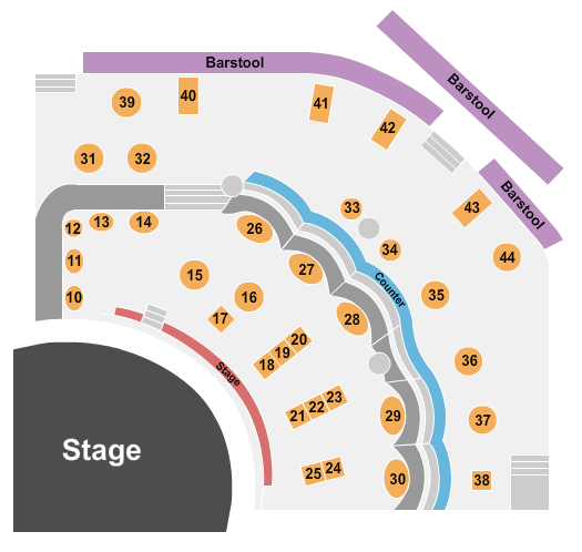 Public Theater - Joe's Pub Seating Chart
