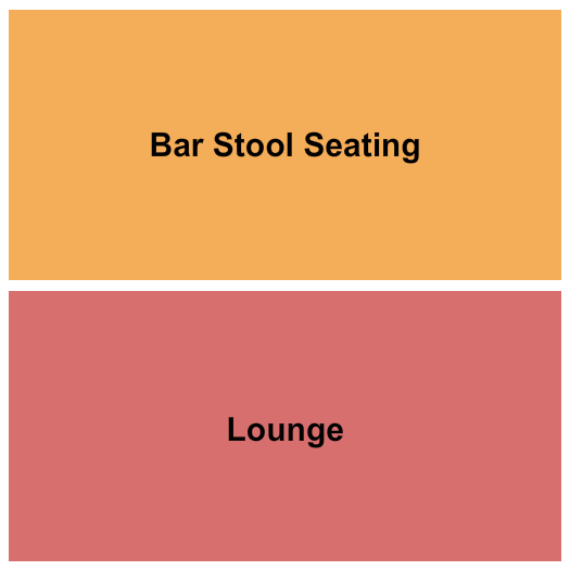 Purple Room Supper Club Bar Stool & Lounge Seating Chart