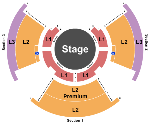 Puyallup Fairgrounds At Washington State Fair Events Center Cirque Seating Chart