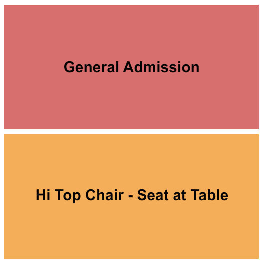 Q Bar - Darien GA & Hi Top Seating Chart