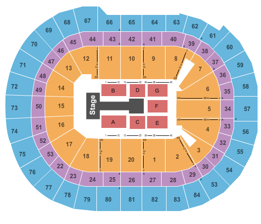 Qudos Bank Arena WWE Seating Chart