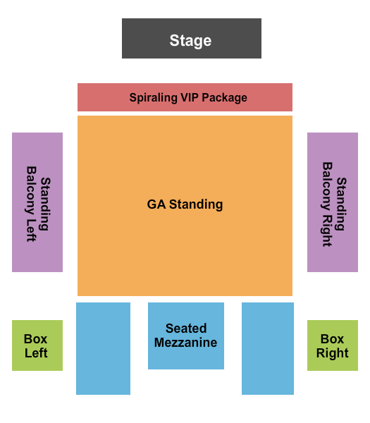 Queen Elizabeth Theatre - Toronto GA Flr/Rsv Balc/VIP Seating Chart