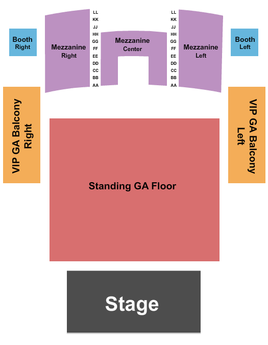 Faye Webster Queen Elizabeth Theatre - Toronto Seating Chart