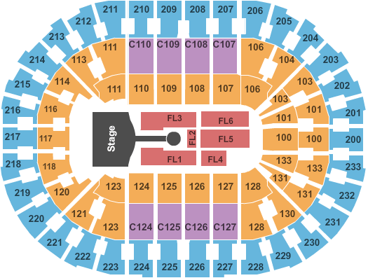Rocket Mortgage FieldHouse ACDC Seating Chart