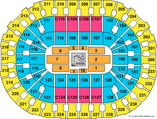 Rocket Mortgage FieldHouse Dane Cook Seating Chart