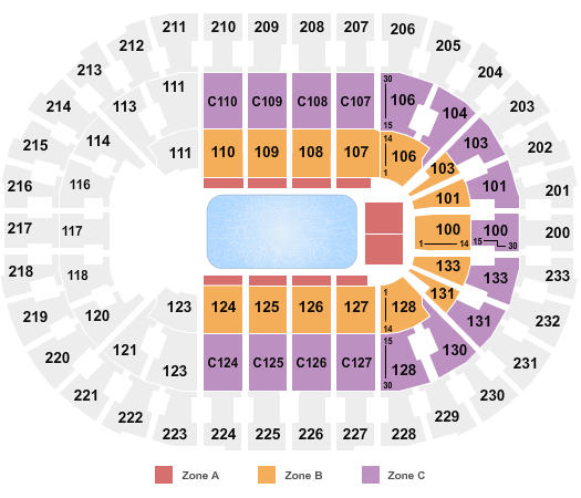 Rocket Mortgage Field House Seating Chart