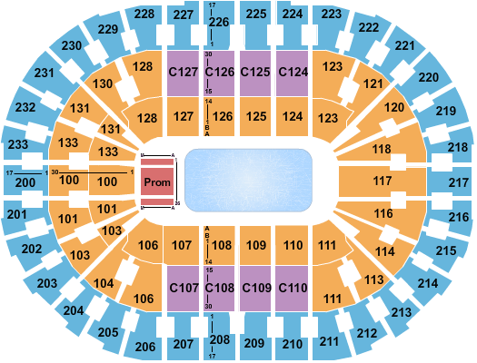Rocket Mortgage FieldHouse Disney On Ice Seating Chart