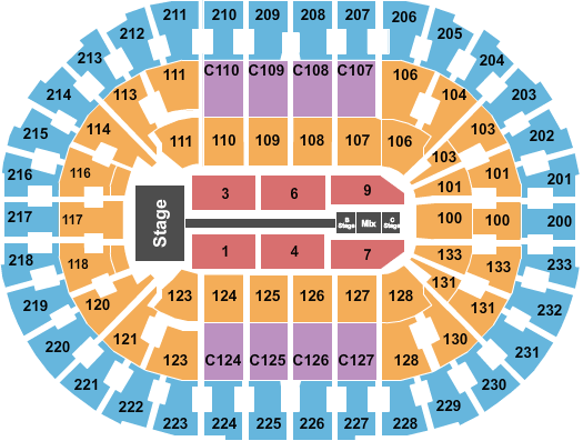 Rocket Mortgage FieldHouse Fall Out Boy Seating Chart
