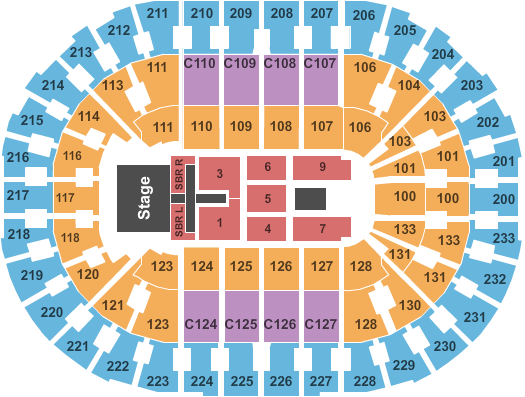 Rocket Mortgage FieldHouse Kenny Chesney Seating Chart
