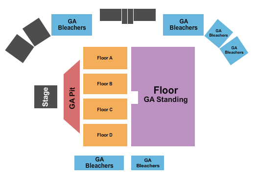 Quillen Arena At Delaware State Fairgrounds Roots & Boots Seating Chart