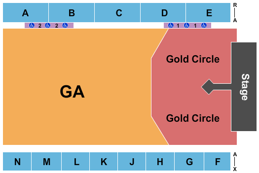 RDS Arena Twenty One Pilots Seating Chart
