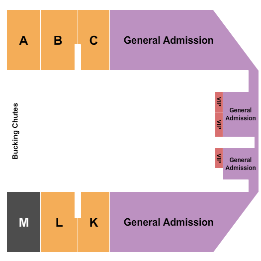 RGV Livestock Show Grounds Rodeo 2 Seating Chart