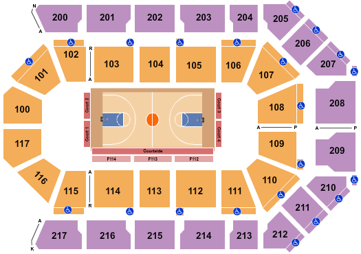 Mechanics Bank Arena Basketball Globetrotters Seating Chart