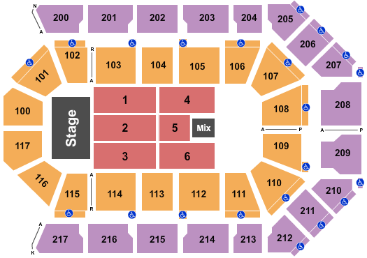 Mechanics Bank Arena Pitbull Seating Chart